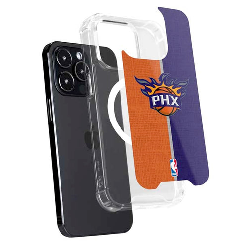 NBA Phoenix Suns Canvas iPhone 16 Pro MagSafe Case